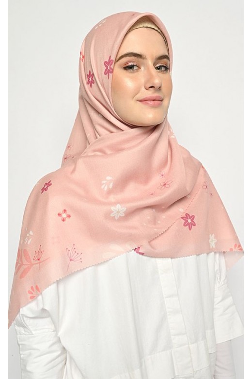 Virametha Jasmine Square Lasercut Peach